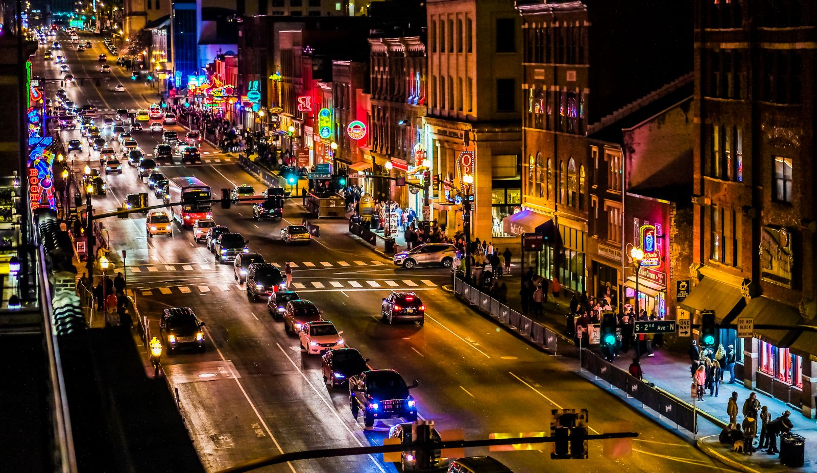 X2-Pro Nashville Broadway at Night - Members Albums Category - Fuji X Forum